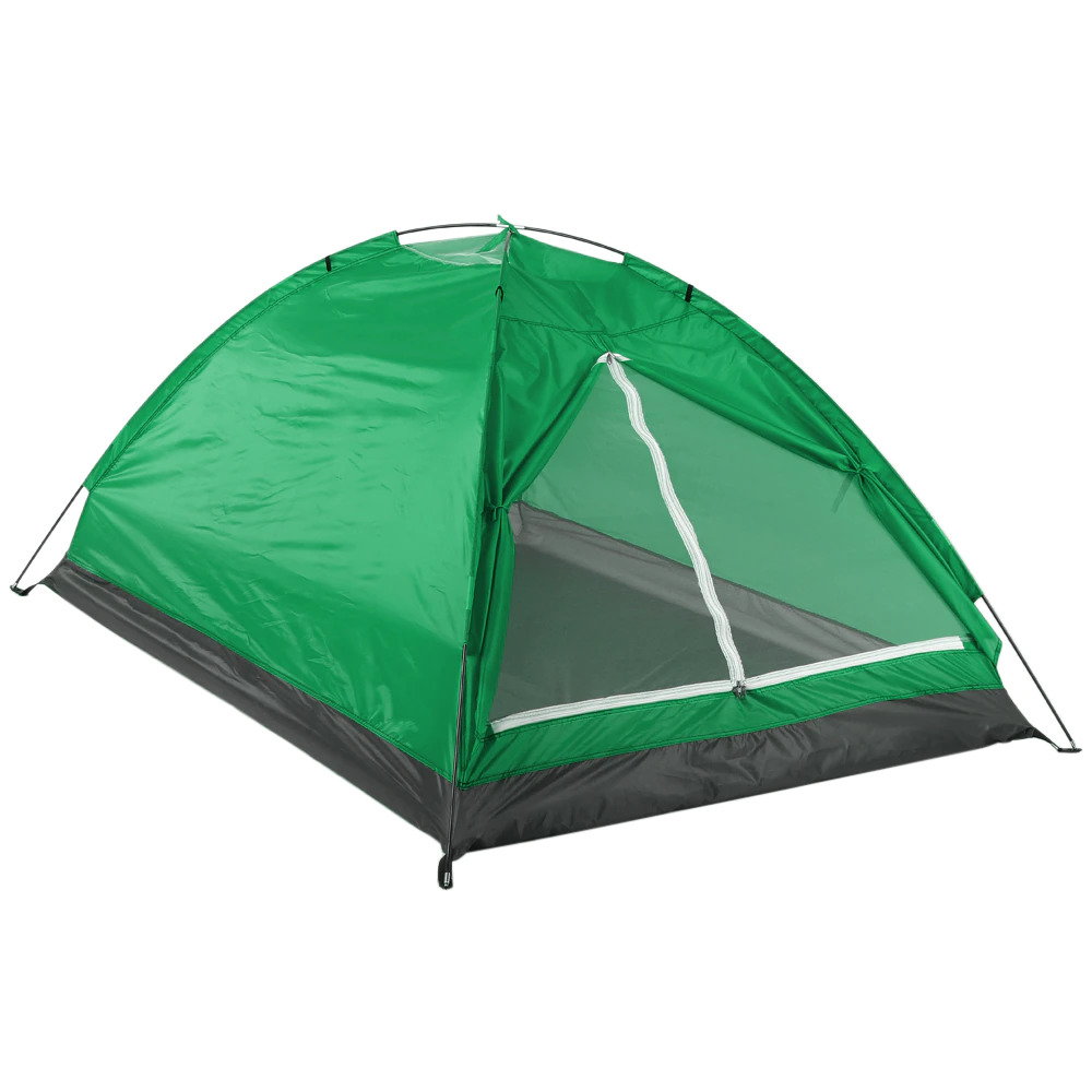 Cheap Goat Tents TOMSHOO Camping Tent for 2 Person Single Layer Outdoor Portable Camouflage Tent Camping Equipment Hot Sale RU In Stock   